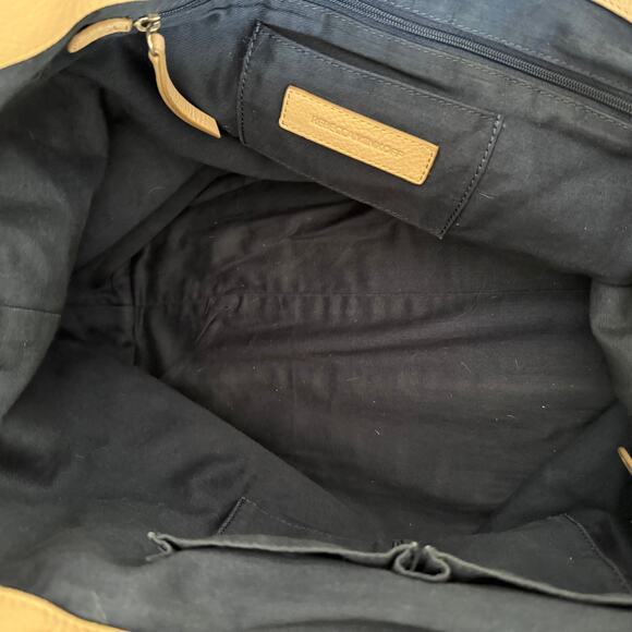 Rebecca Minkoff Embroidered Beaded Leather Tote Bag Gray Blue Green Purple Ivory - Picture 10 of 12